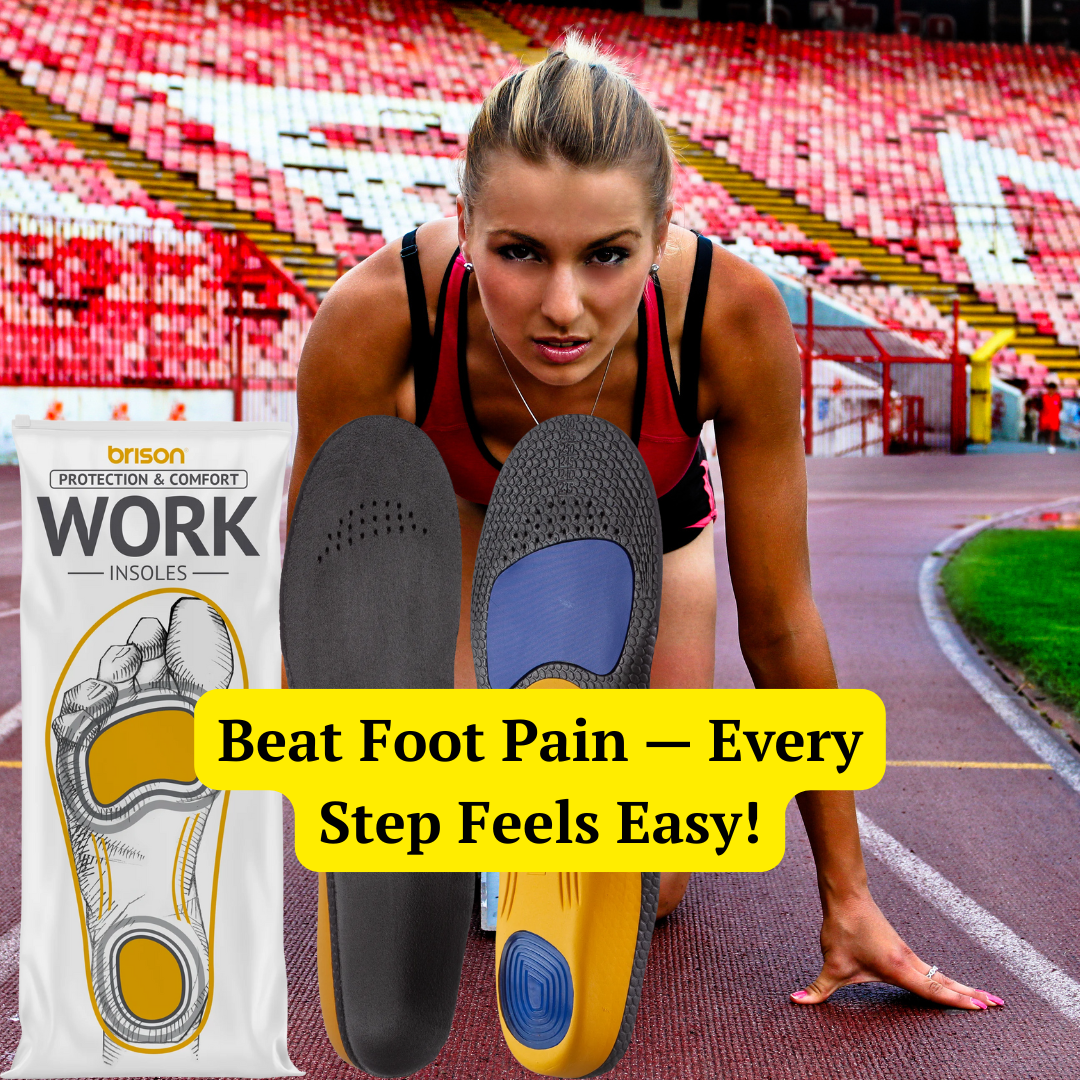 Say Goodbye to Foot Pain with Brison Insoles