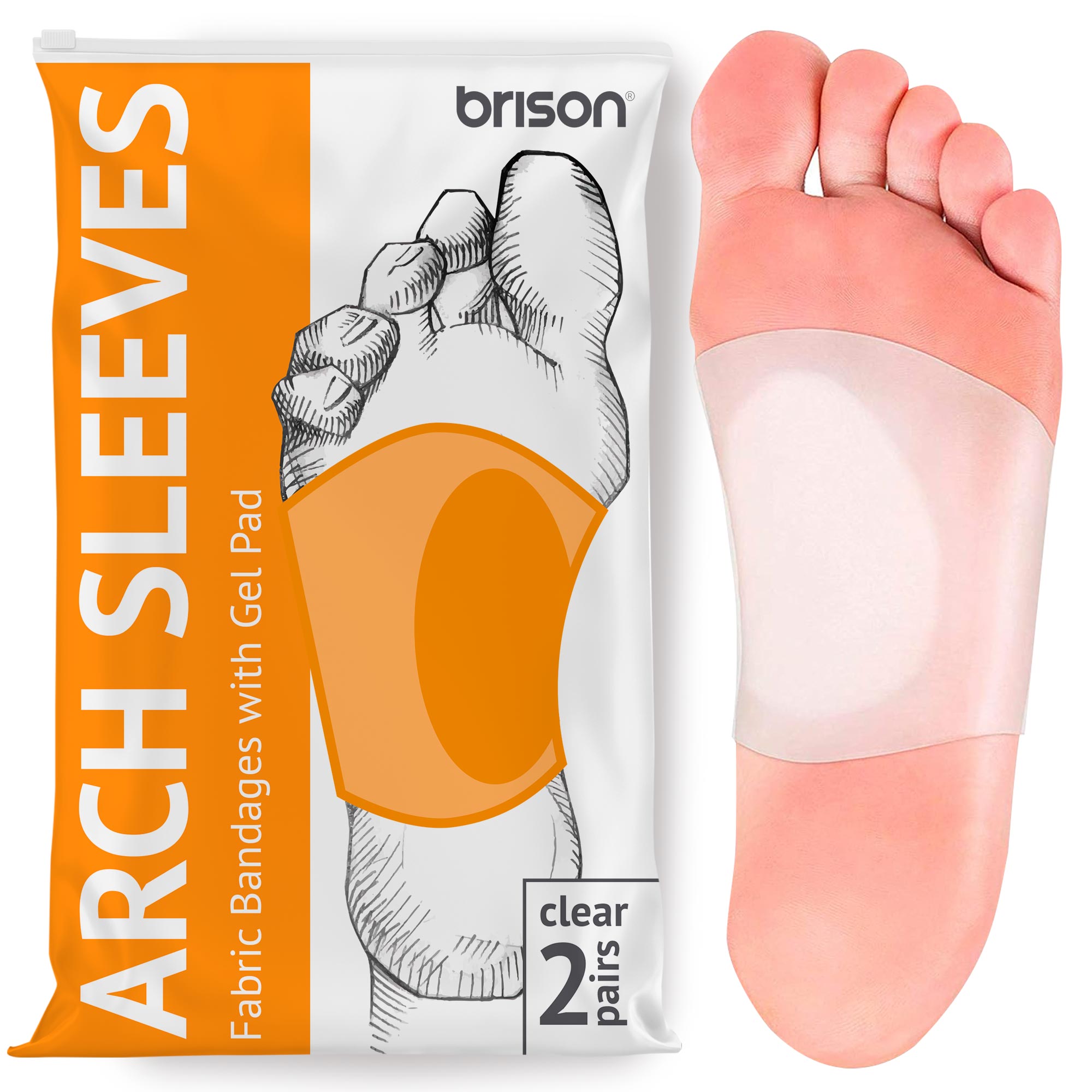 Plantar fasciitis gel arch on sale sleeves