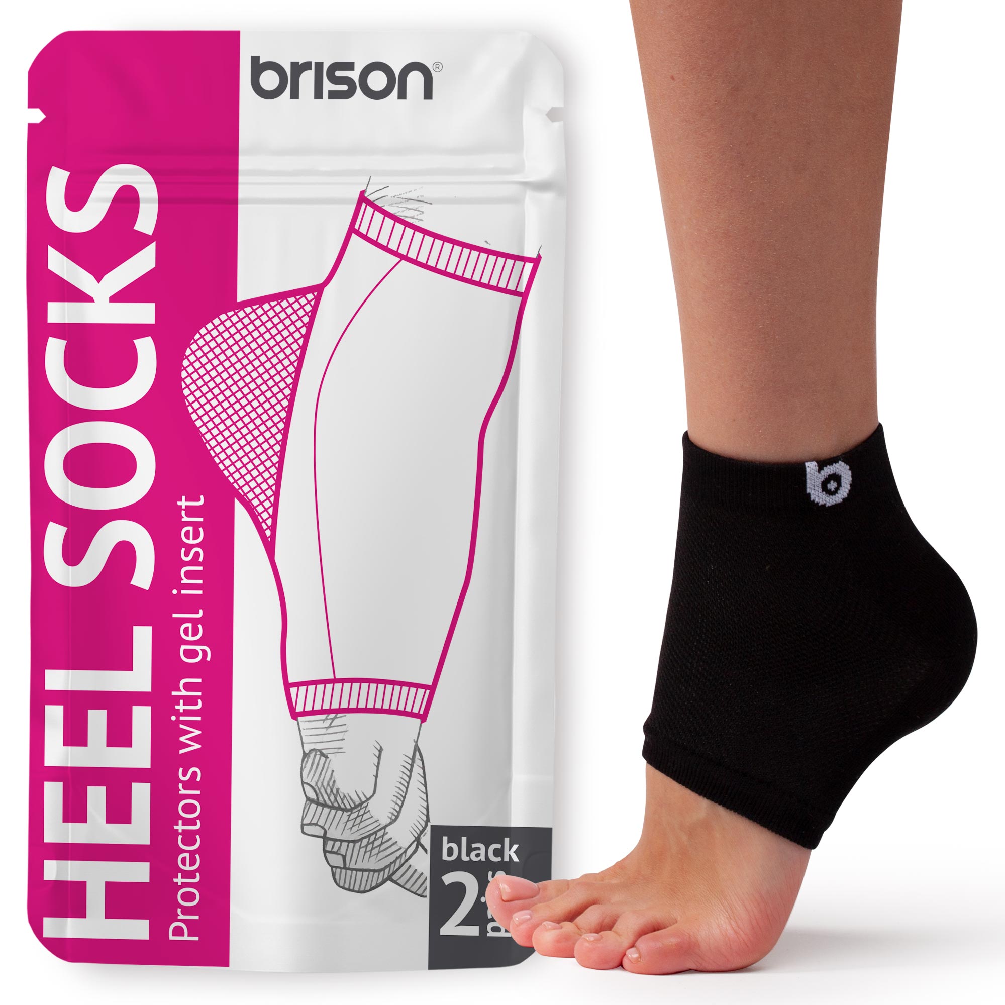 Moisturizing Heel Socks