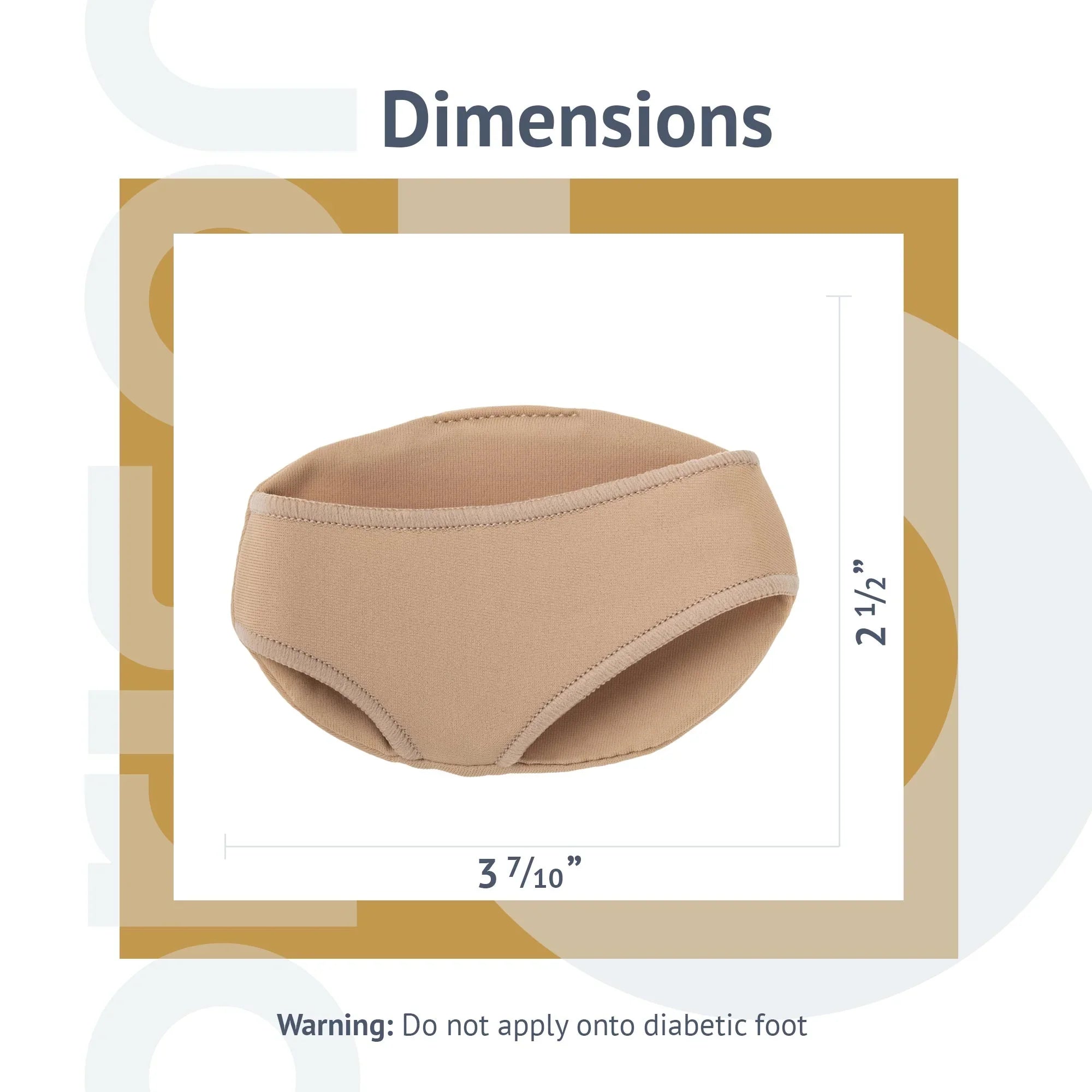 Brison Metatarsal Pads for Women & Men - Ball of Foot Cushions for Pain Relief Metatarsalgia Morton's Neuroma Calluses