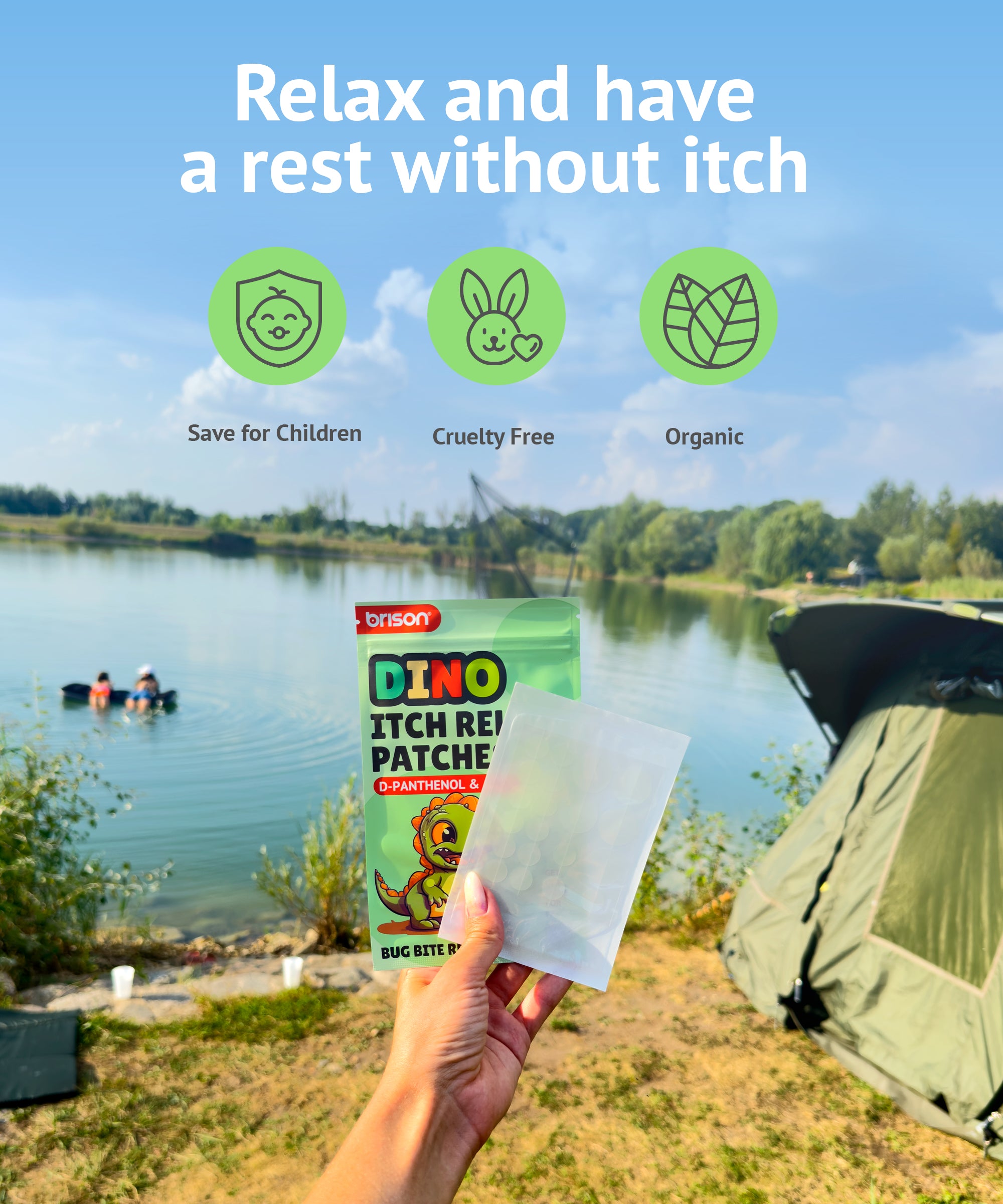 Itch Relief Stickers