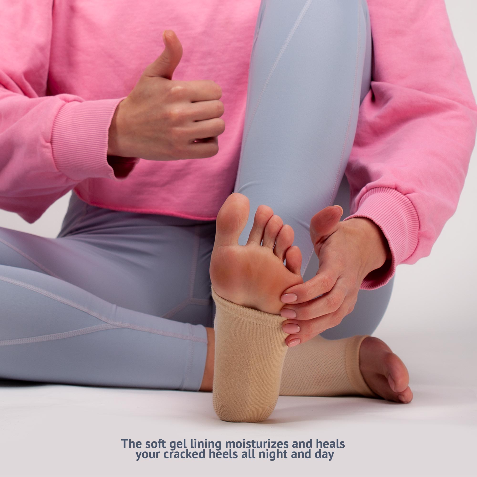 Moisturizing Heel Socks