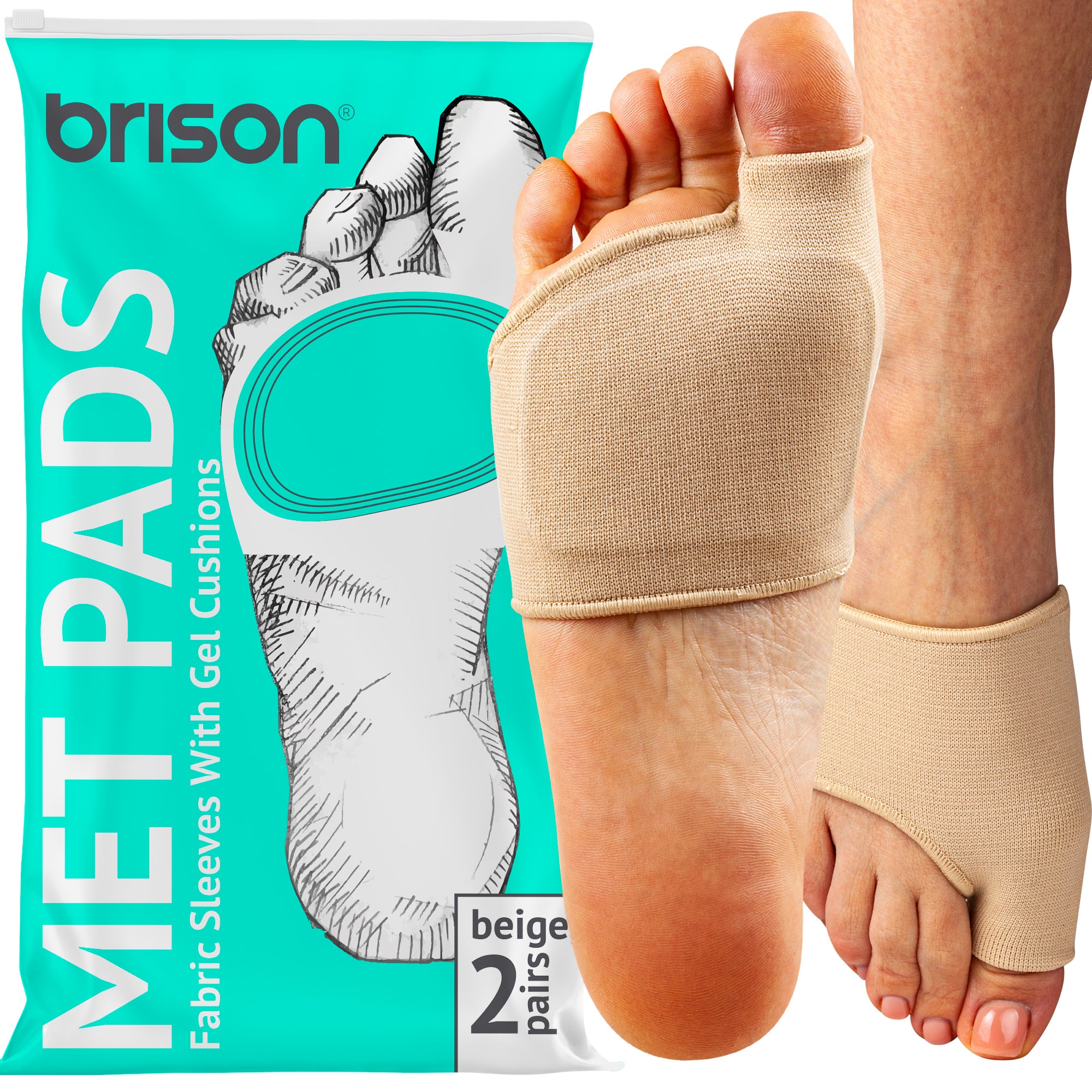 Metatarsal Pads [2 Pairs]