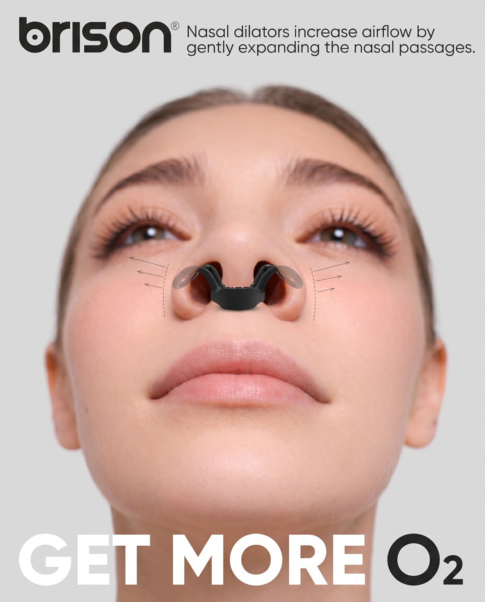 Brison nasal dilators, nose dilators, breathing dilator, nose openers for sleeping