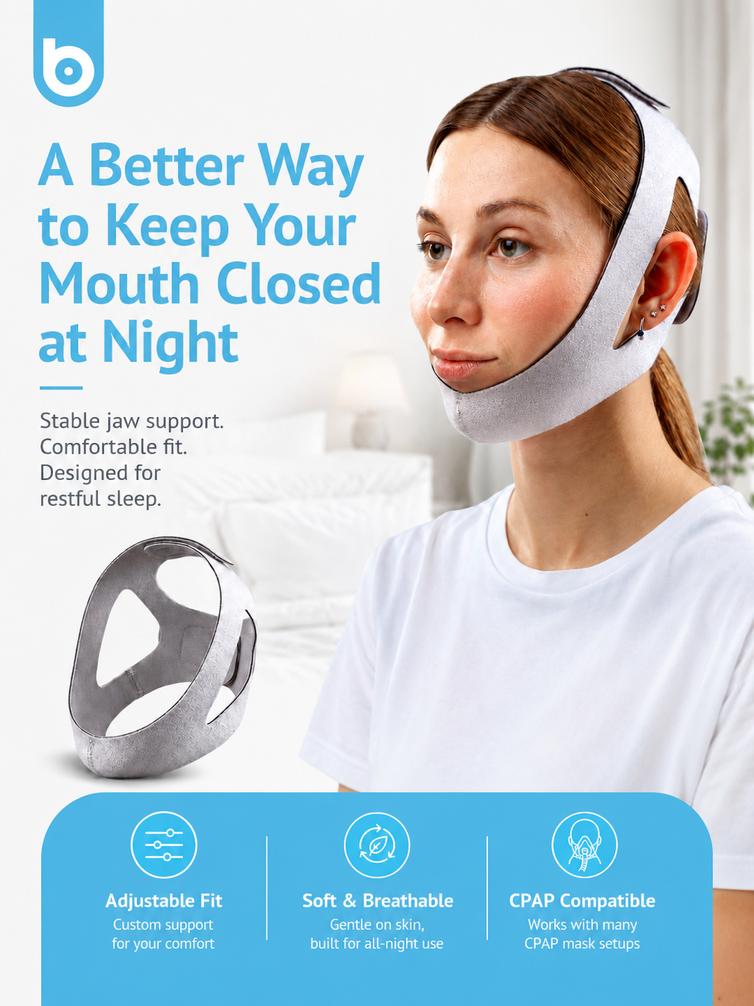 Chin Strap Anti Snoring