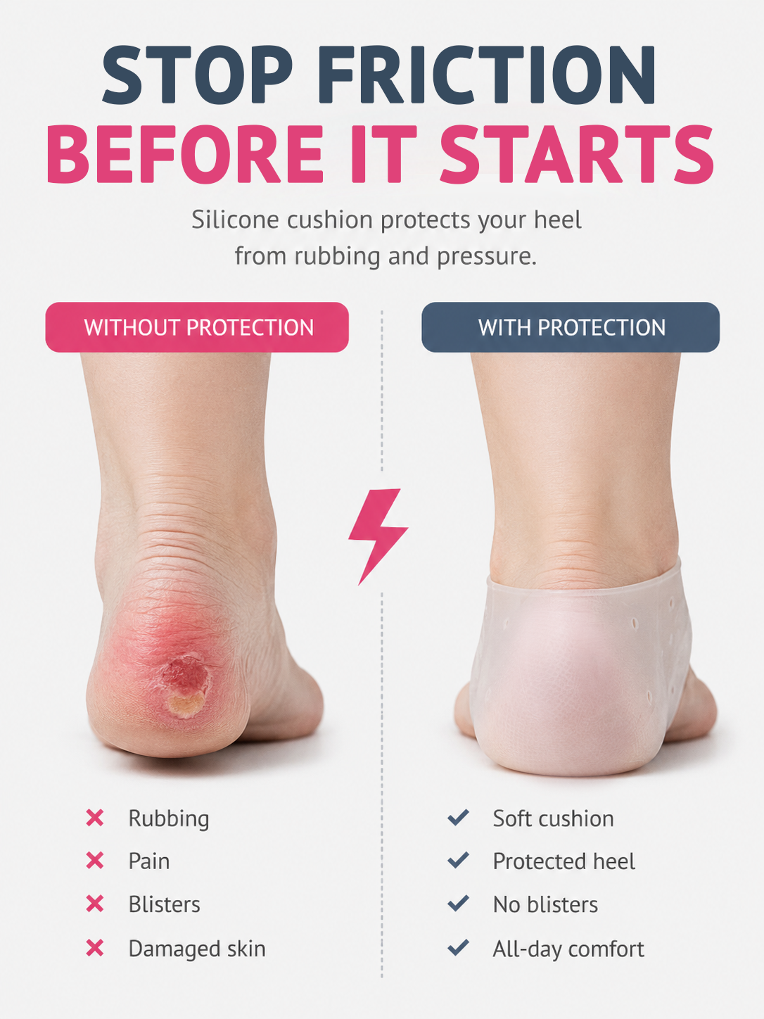 Gel Heel Cups