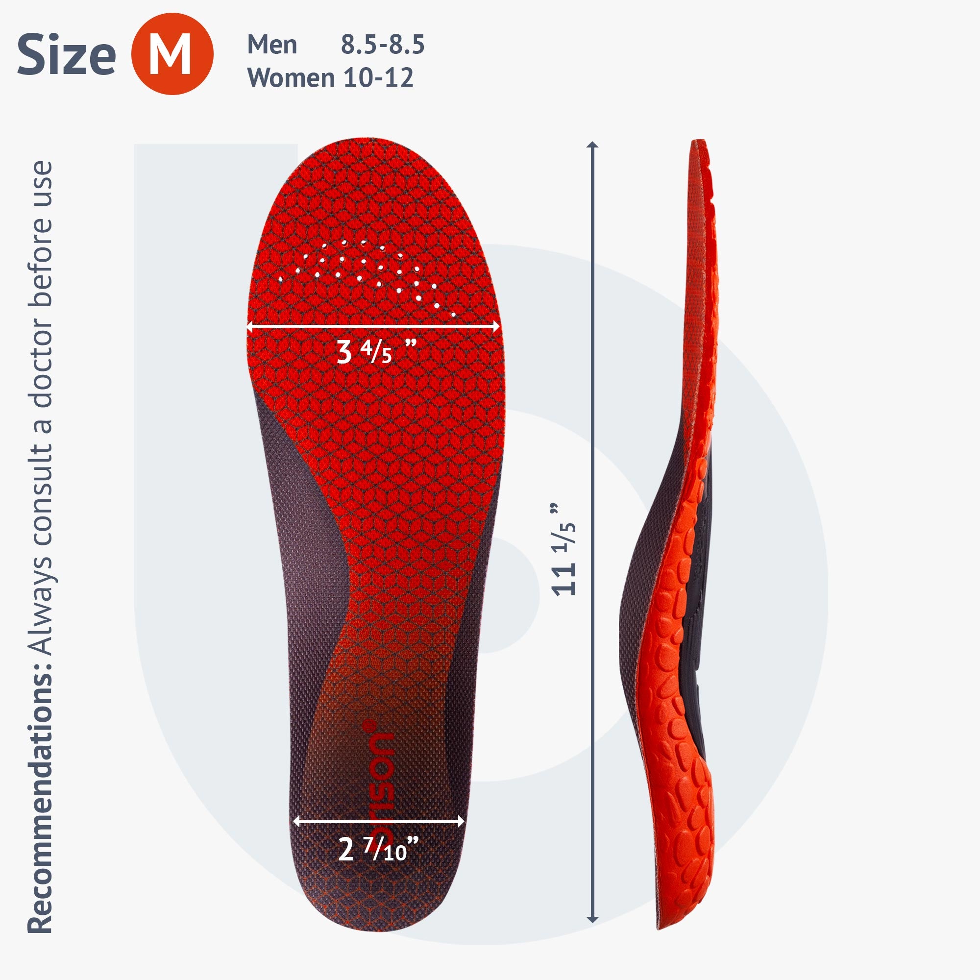 New Fashion Shock Absorption Breathable Latex Sprots outlet Insoles (XG207-10)