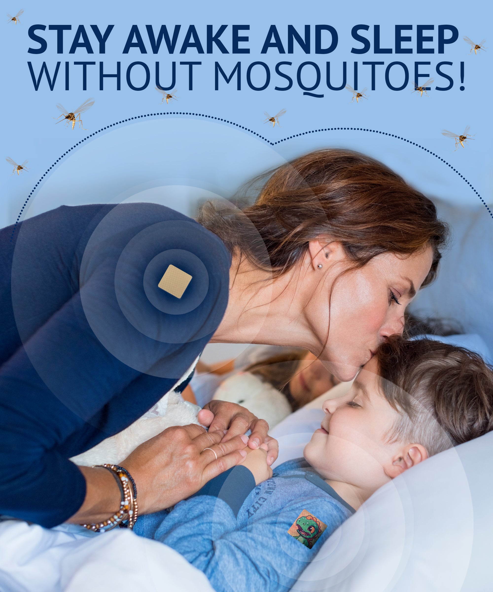 Mosquito Stickers [5pcs]