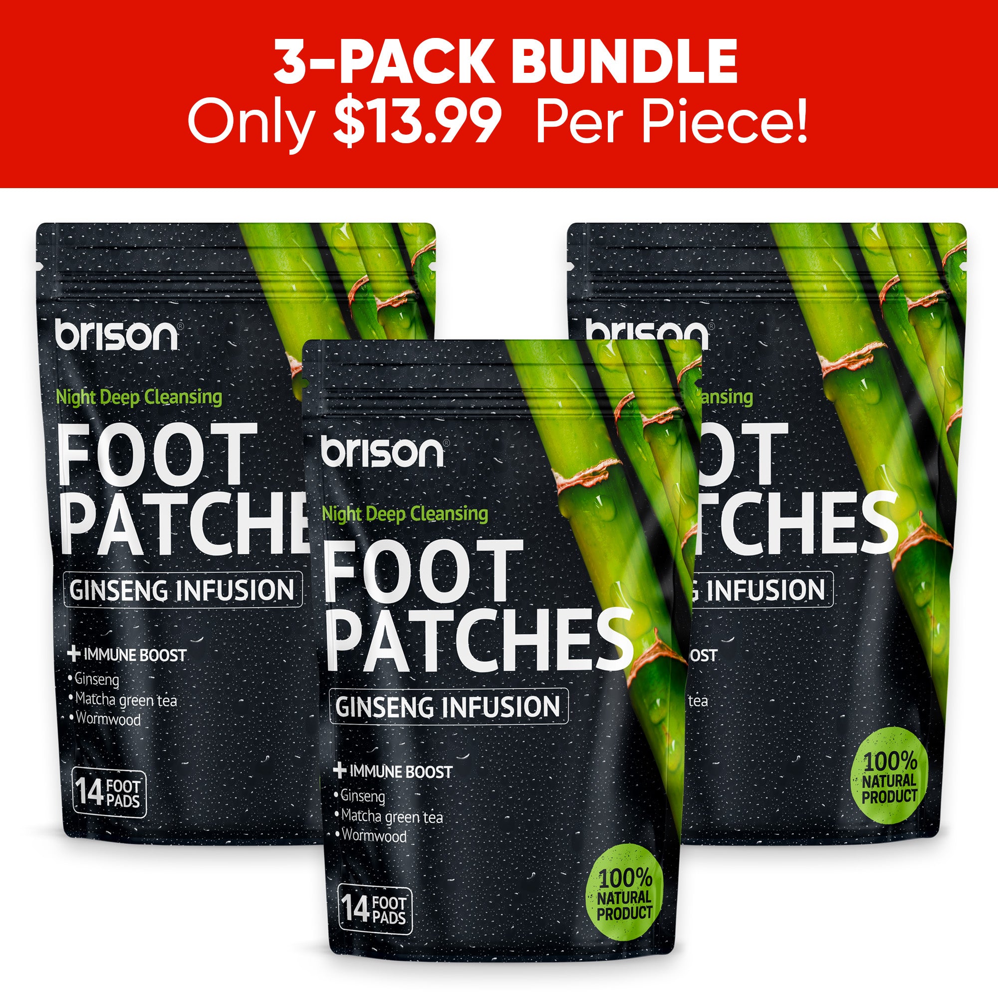 Detox Foot Patches [3pcs]