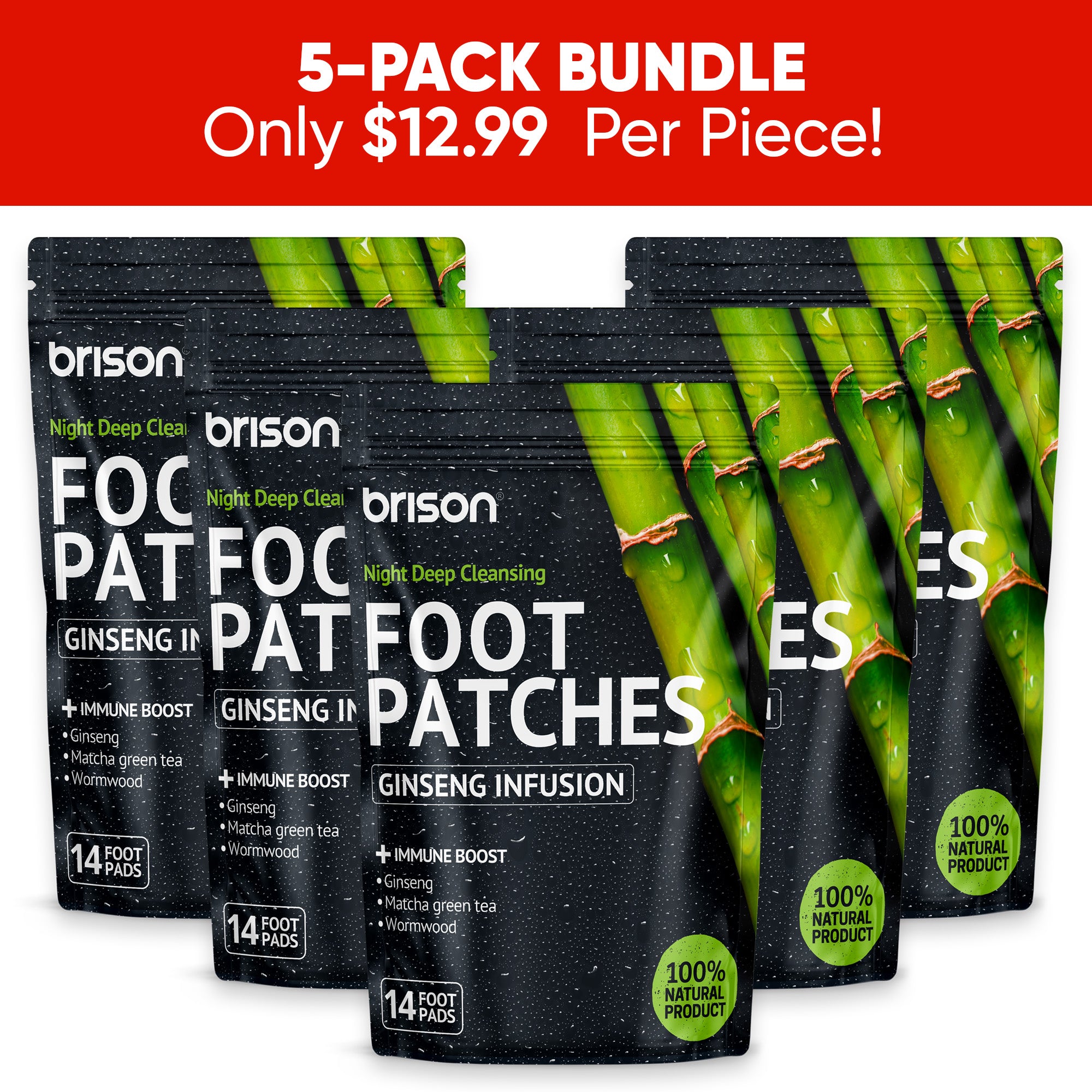 Detox Foot Patches [5pcs]