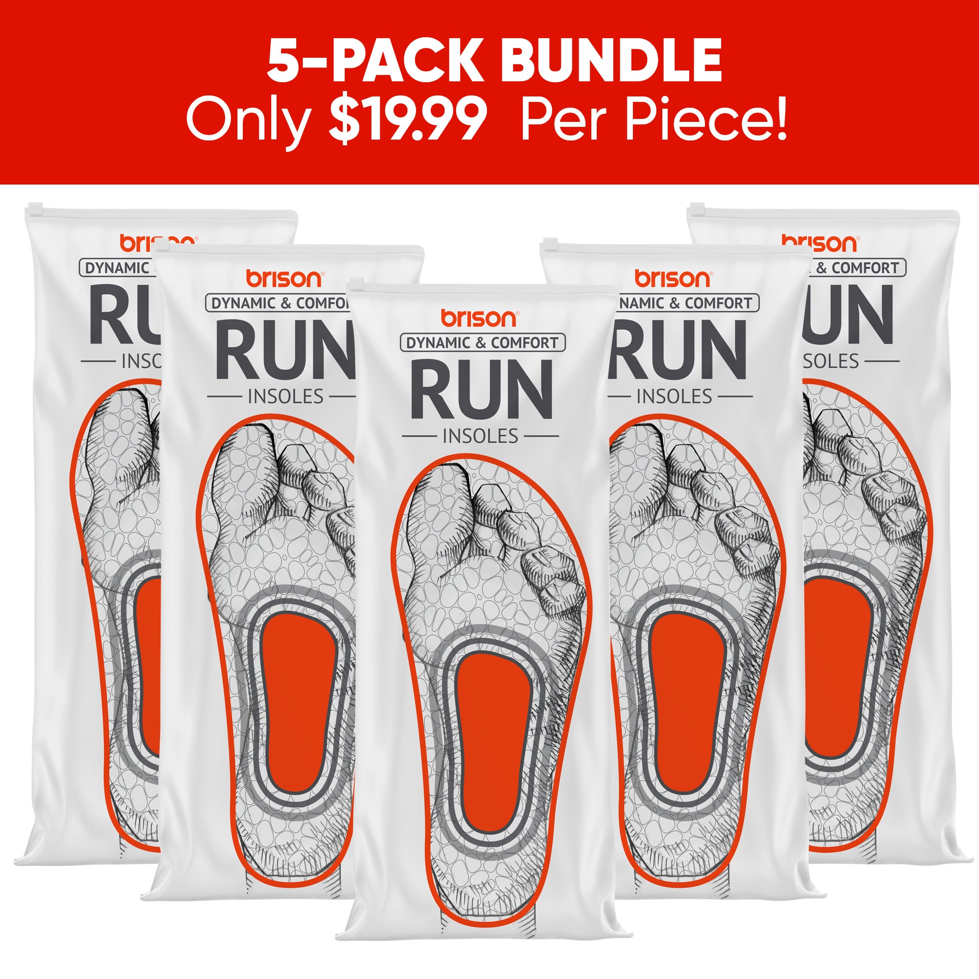 Run Active Insoles [5pcs]