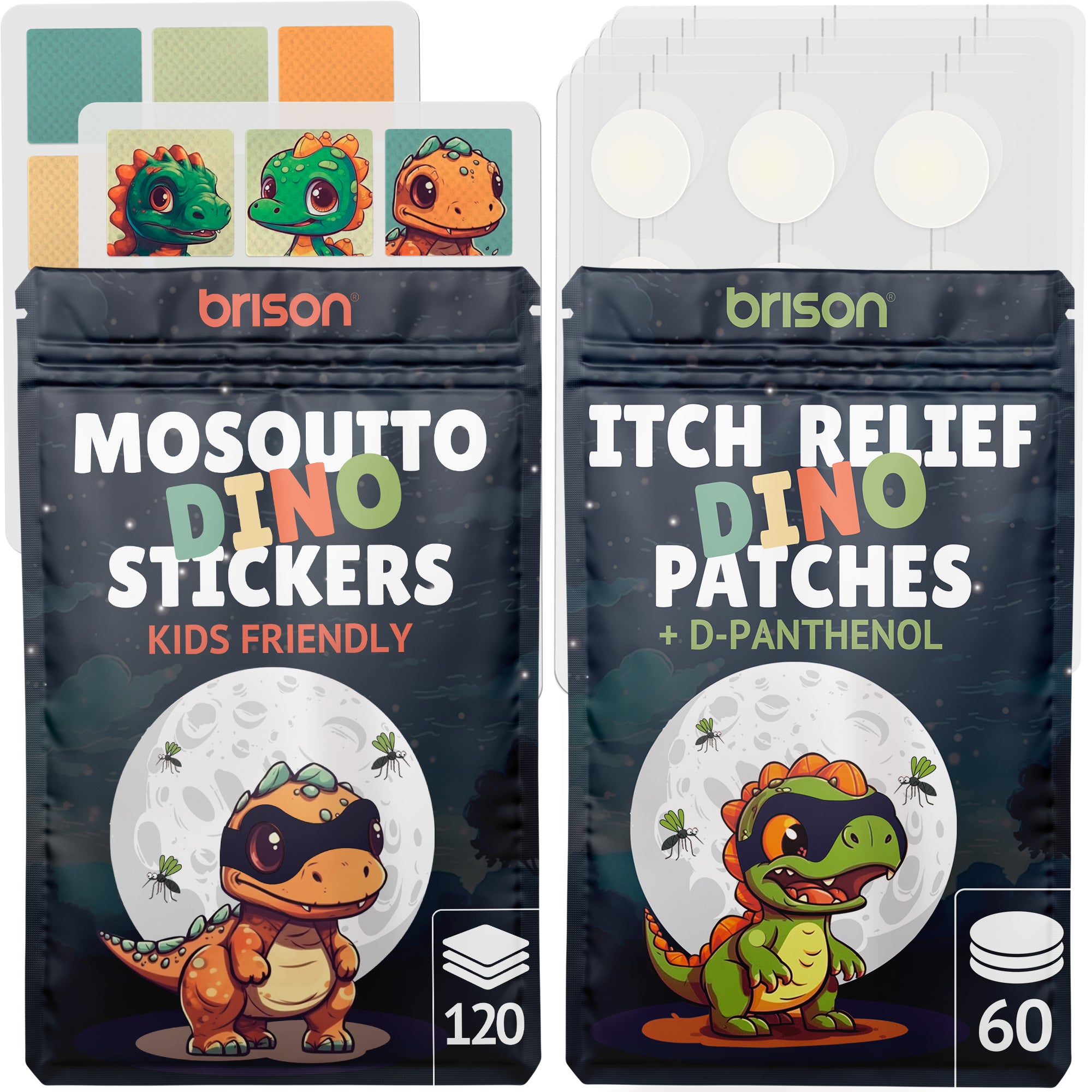 Mosquito Stickers set [120+60] pcs